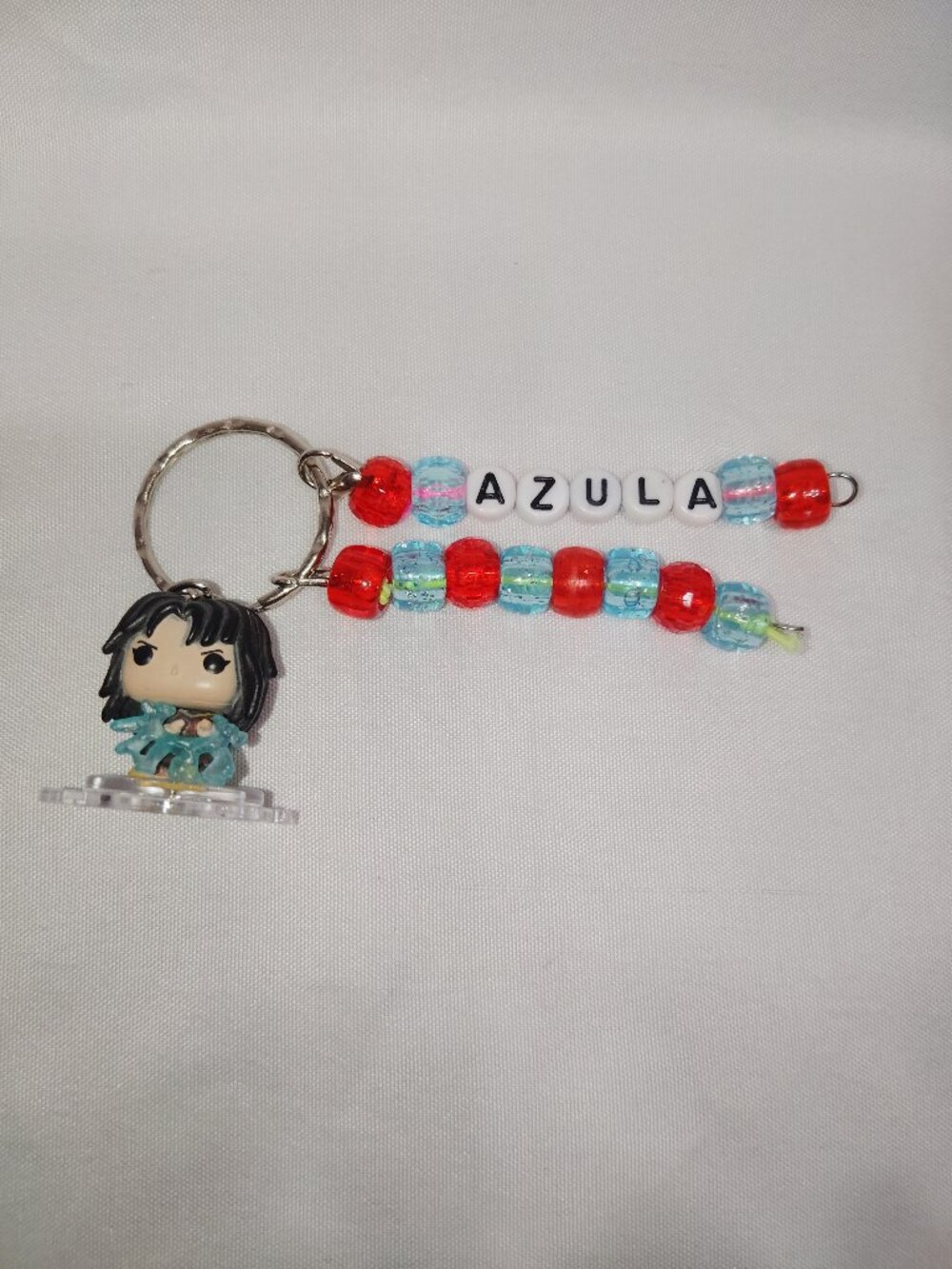 Funko Pop Bitty Azula Handmade Beaded Keychain